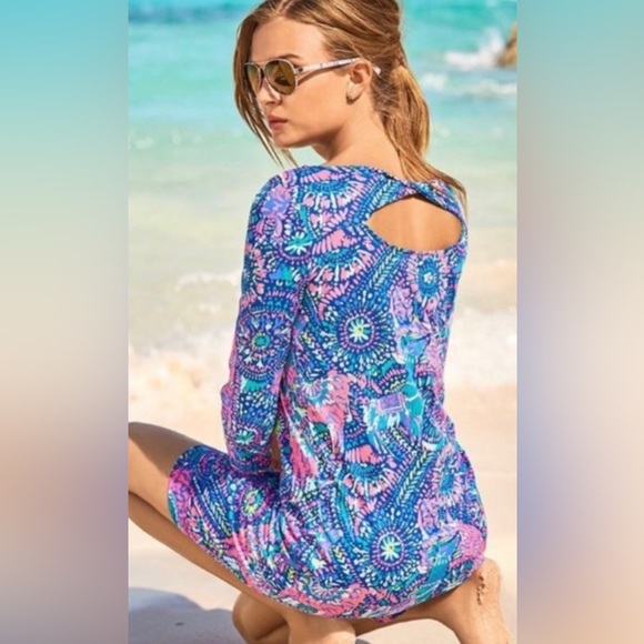 Lilly Pulitzer Bay Dress in No Prob Llama Size Medium - Picture 2 of 8